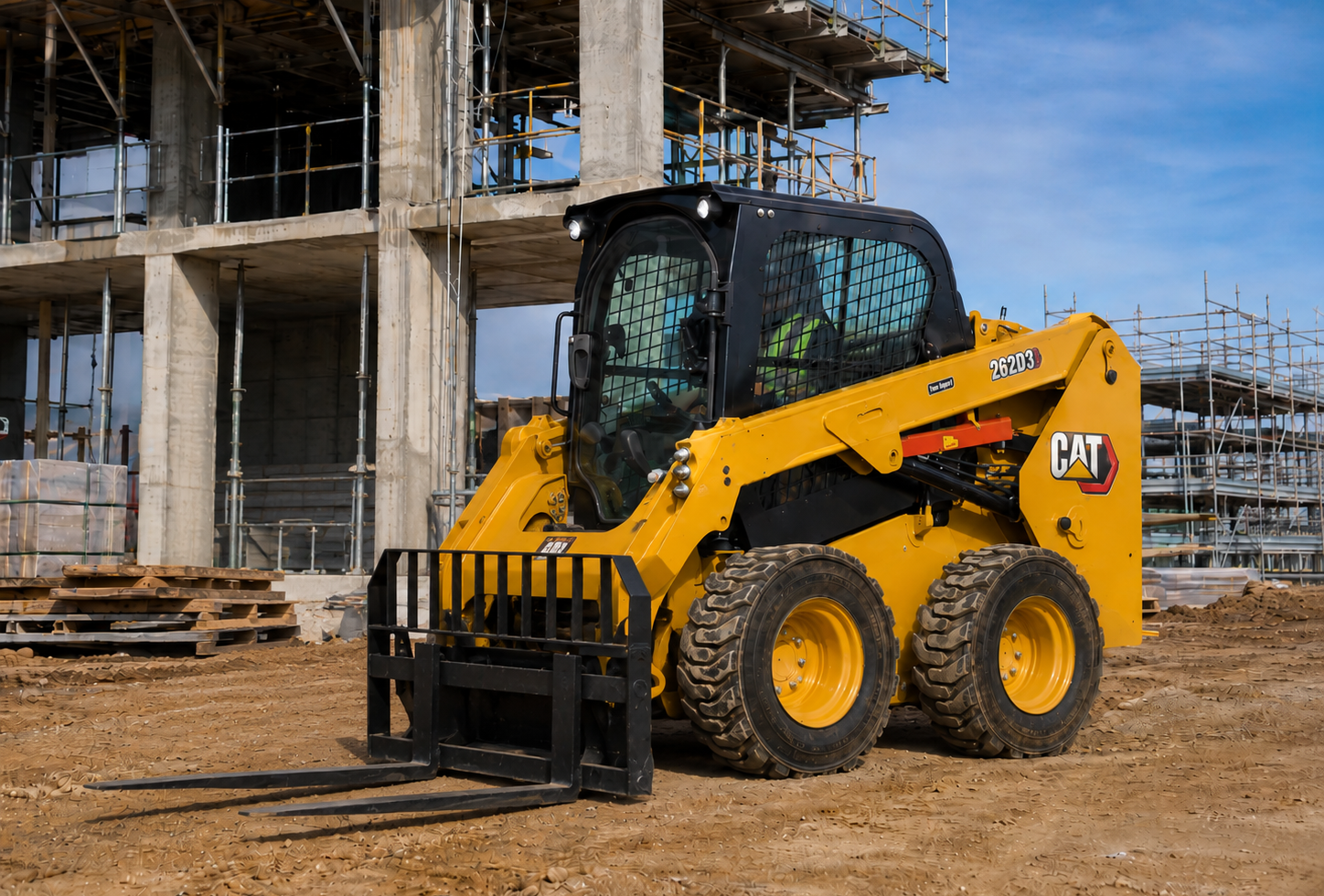 Minicargadores Bobcat / CAT con Aditamentos