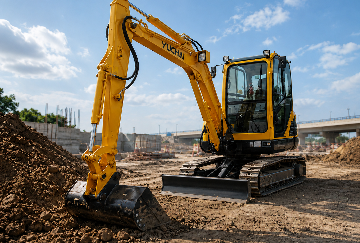 Miniexcavadoras Compactas (Baldes 30, 60 y 100 cm)